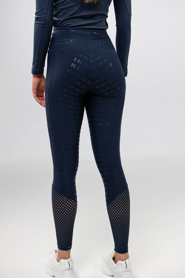 Reitleggings Selina Navy