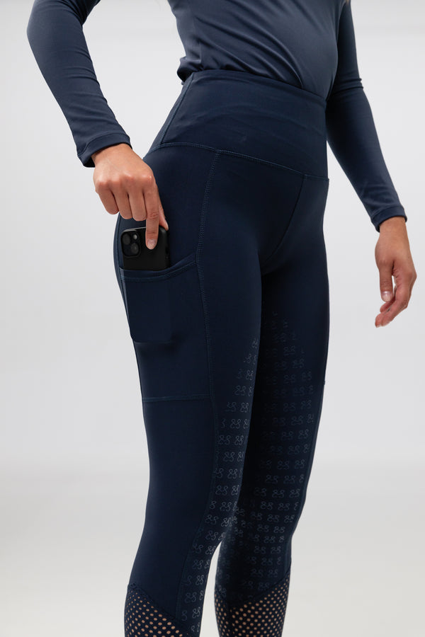 Reitleggings Selina Navy