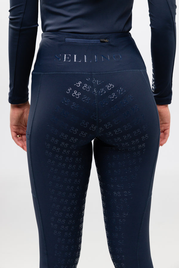 Reitleggings Selina Navy