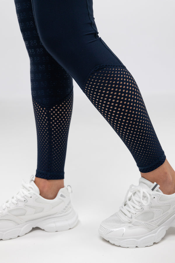 Reitleggings Selina Navy
