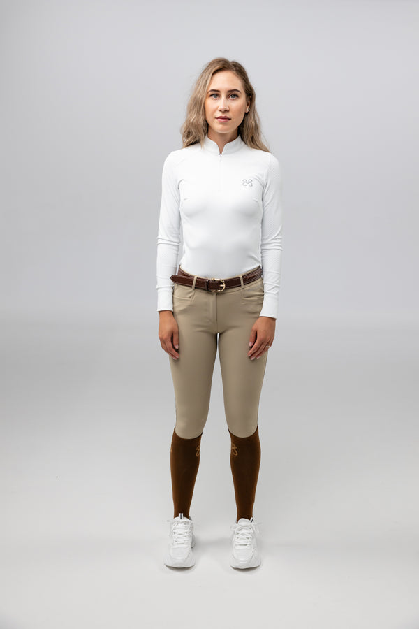 Reithose Amira Beige