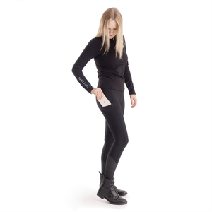 Reitleggins Selina Black