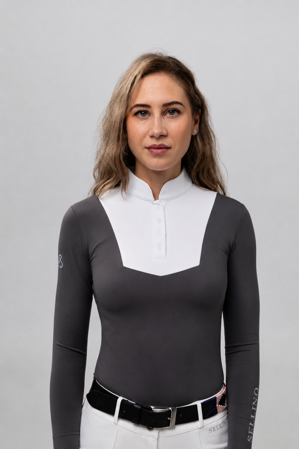 Turniershirt Mia Light Grey