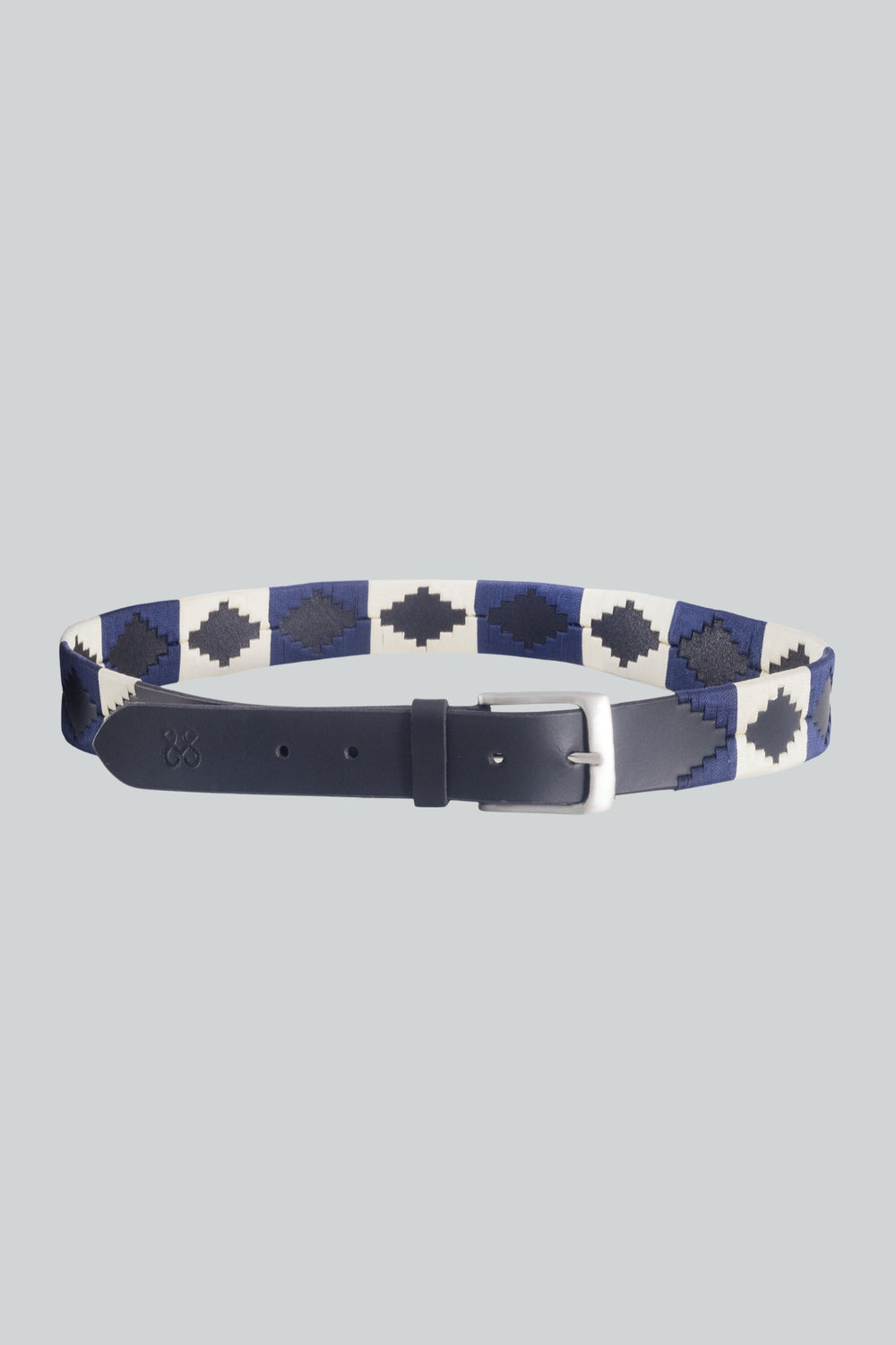 Gürtel Elena  Blau/Beige