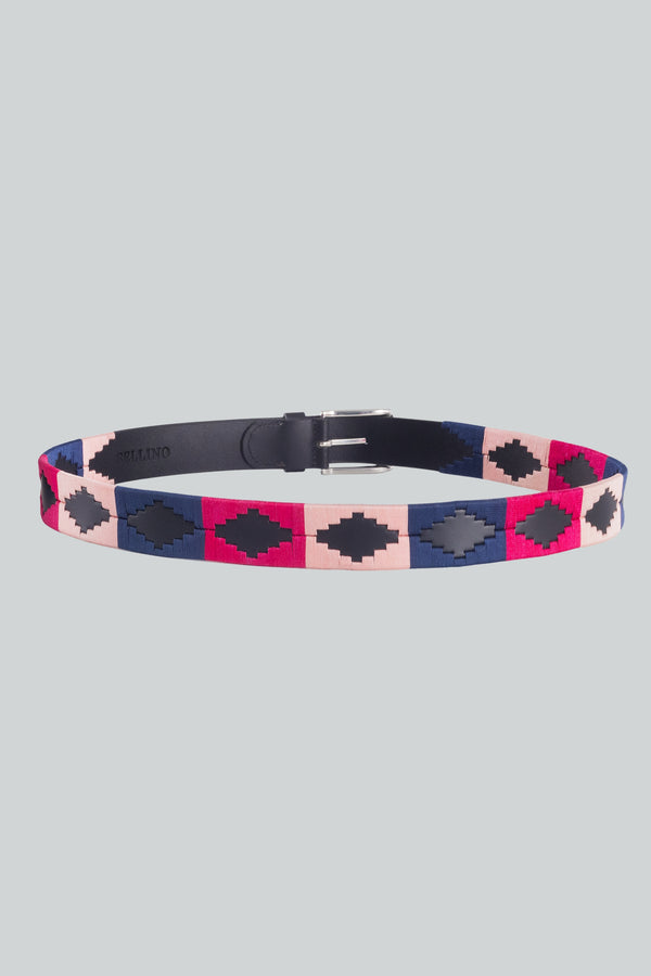 Gürtel Elena  Rosa/Pink/Blau