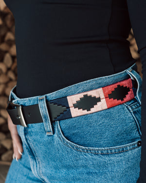 Gürtel Elena  Rosa/Rot/Blau