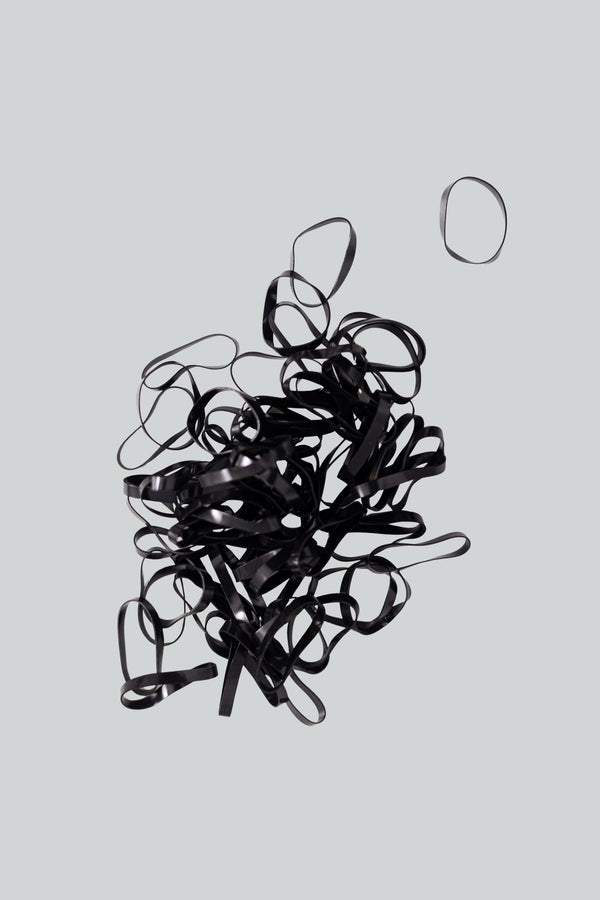 Mähnengummis Black