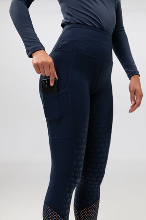 Reitleggings Selina Navy