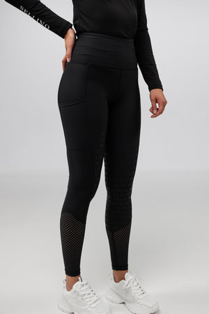Reitleggings Selina Black