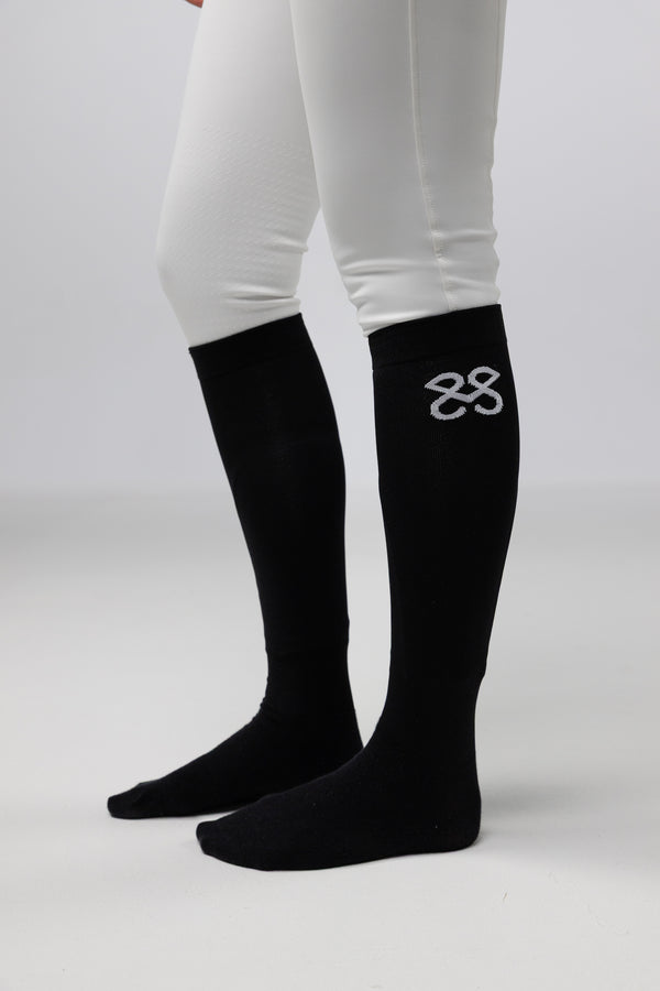 Reitsocken Sellino Black