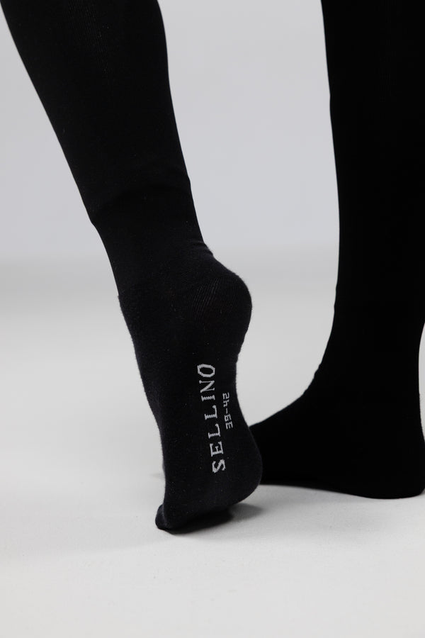 Reitsocken Sellino Black