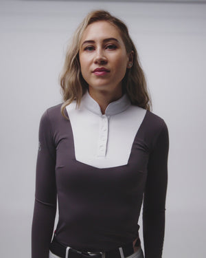 Turniershirt Mia Light Grey